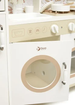 Legetøj Til Børn På 0-10 År|Rolleleg-ClassicWorld Classic World  Vintage Legekøkken, White Hvid/Beige