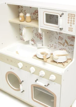 Legetøj Til Børn På 0-10 År|Rolleleg-ClassicWorld Classic World  Vintage Legekøkken, White Hvid/Beige