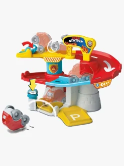 Legetøjsbiler & -Fartøjer-Clementoni Brandstation Tumbling Cars