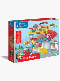 Legetøjsbiler & -Fartøjer-Clementoni Brandstation Tumbling Cars