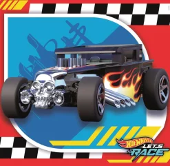 Spil & Puslespil-Clementoni Hot Wheels Puslespil 3x48