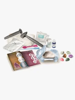 Eksperimenter & Videnskab-Clementoni Science & Play Forskersæt Mineraler