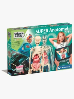 Eksperimenter & Videnskab-Clementoni Science & Play Forskersæt Anatomi