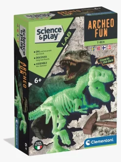 Eksperimenter & Videnskab-Clementoni Science & Play Udgravningssæt T-Rex