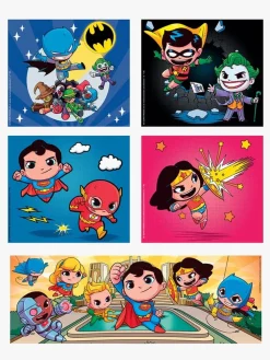 Spil & Puslespil-DCComics Clementoni Super Color DC Super Friends Puslespil 10-i-1