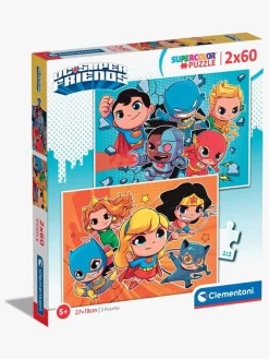 Spil & Puslespil-Clementoni WB DC Comics Børnepuslespil