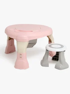 Babylegetøj-CloudberryCastle Cloudberry Castle Aktivitetscenter 3-i-1, Pink/ Beige
