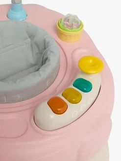 Babylegetøj-CloudberryCastle Cloudberry Castle Aktivitetscenter 3-i-1, Pink/ Beige