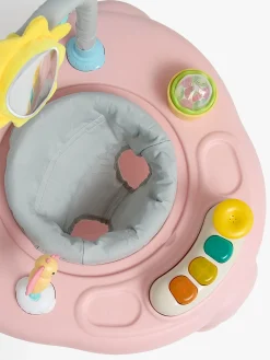 Babylegetøj-CloudberryCastle Cloudberry Castle Aktivitetscenter 3-i-1, Pink/ Beige