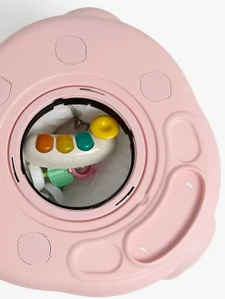 Babylegetøj-CloudberryCastle Cloudberry Castle Aktivitetscenter 3-i-1, Pink/ Beige