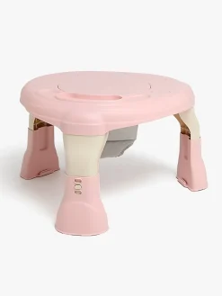 Babylegetøj-CloudberryCastle Cloudberry Castle Aktivitetscenter 3-i-1, Pink/ Beige