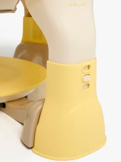 Babylegetøj-CloudberryCastle Cloudberry Castle Aktivitetscenter 3-i-1, Yellow/ Beige