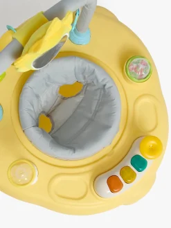 Babylegetøj-CloudberryCastle Cloudberry Castle Aktivitetscenter 3-i-1, Yellow/ Beige