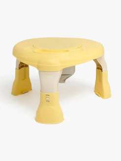 Babylegetøj-CloudberryCastle Cloudberry Castle Aktivitetscenter 3-i-1, Yellow/ Beige