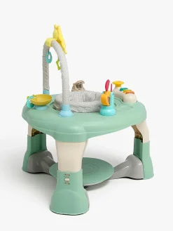 Babylegetøj-CloudberryCastle Cloudberry Castle Aktivitetscenter 3-i-1, Green/Grey Grå