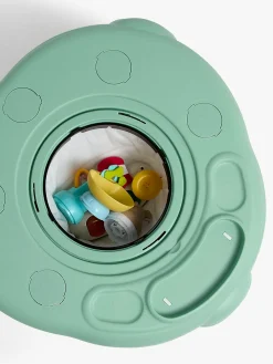 Babylegetøj-CloudberryCastle Cloudberry Castle Aktivitetscenter 3-i-1, Green/Grey Grå