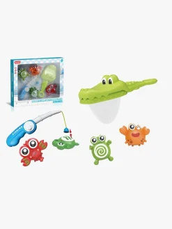 Vandlegetøj-CloudberryCastle Cloudberry Castle Badelegetøj Magnetisk Fiskestang Krokodille