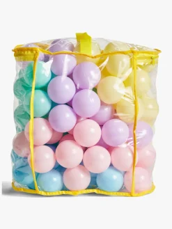 Boldbassiner-CloudberryCastle Cloudberry Castle Bløde Bolde 100 Stk, Pastell Flerfarvet