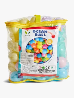 Boldbassiner-CloudberryCastle Cloudberry Castle Bløde Bolde 100 Stk, Pastell Flerfarvet