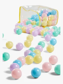 Boldbassiner-CloudberryCastle Cloudberry Castle Bløde Bolde 100 Stk, Pastell Flerfarvet