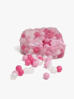 Boldbassiner-CloudberryCastle Cloudberry Castle Bløde Bolde 250 Stk., Lyserød/Hvid Lyserød/Hvid