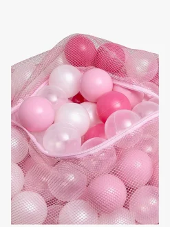 Boldbassiner-CloudberryCastle Cloudberry Castle Bløde Bolde 250 Stk., Lyserød/Hvid Lyserød/Hvid