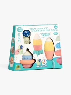 Babylegetøj-CloudberryCastle Cloudberry Castle  Bløde Stableklodser Det Ydre Rum 9 Stk.