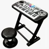 Musikinstrumenter-CloudberryCastle Cloudberry Castle Disco Learning Keyboard med Skammel