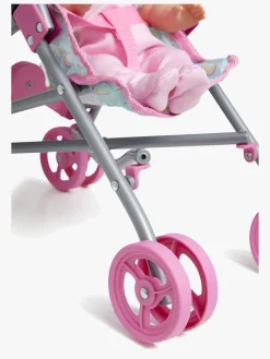 Dukker & Bamser-CloudberryCastle Cloudberry Castle Dukke Leah med Klapvogn