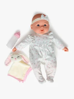 Dukker & Bamser-CloudberryCastle Cloudberry Castle Dukke med Bærekurv 40 cm, Pink