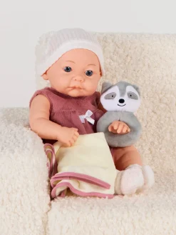 Dukker & Bamser-CloudberryCastle Cloudberry Castle Dukke Nyfødt 40 cm, Pink