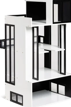 Dukker & Bamser-CloudberryCastle Cloudberry Castle Dukkehus, Sort/Hvid