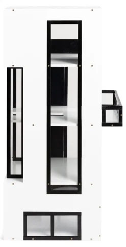 Dukker & Bamser-CloudberryCastle Cloudberry Castle Dukkehus, Sort/Hvid