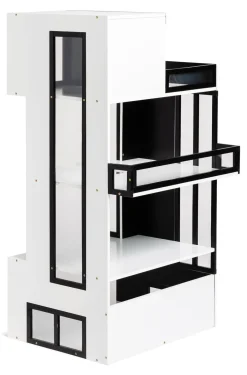 Dukker & Bamser-CloudberryCastle Cloudberry Castle Dukkehus, Sort/Hvid