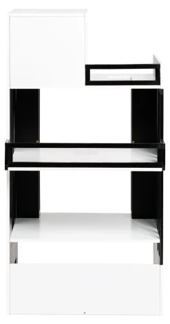 Dukker & Bamser-CloudberryCastle Cloudberry Castle Dukkehus, Sort/Hvid