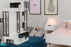 Dukker & Bamser-CloudberryCastle Cloudberry Castle Dukkehus, Sort/Hvid