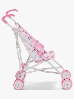 Dukker & Bamser-CloudberryCastle Cloudberry Castle Dukkeklapvogn Enhjørning Lyserød