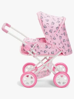 Dukker & Bamser-CloudberryCastle Cloudberry Castle Dukkevogn Enhjørning Lyserød