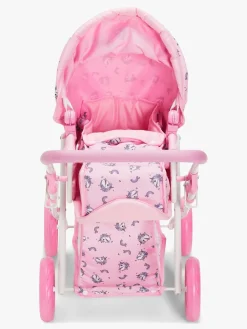 Dukker & Bamser-CloudberryCastle Cloudberry Castle Dukkevogn Enhjørning Lyserød