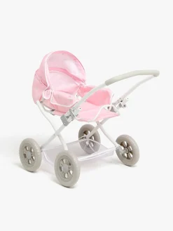 Dukker & Bamser-CloudberryCastle Cloudberry Castle Dukkevogn Konvertibel, Pink