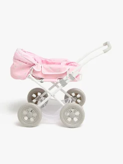 Dukker & Bamser-CloudberryCastle Cloudberry Castle Dukkevogn Konvertibel, Pink