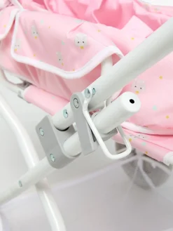 Dukker & Bamser-CloudberryCastle Cloudberry Castle Dukkevogn Konvertibel, Pink