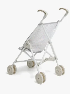 Dukker & Bamser-CloudberryCastle Cloudberry Castle Dukkevogn Blomstret Grå