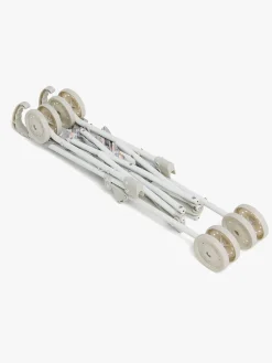 Dukker & Bamser-CloudberryCastle Cloudberry Castle Dukkevogn Blomstret Grå