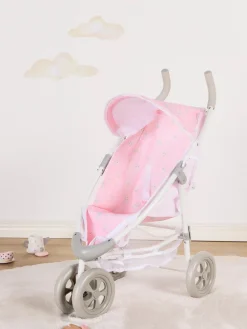 Dukker & Bamser-CloudberryCastle Cloudberry Castle Dukkevogn Jogging, Pink