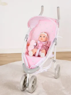 Dukker & Bamser-CloudberryCastle Cloudberry Castle Dukkevogn Jogging, Pink