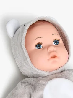 Dukker & Bamser-CloudberryCastle Cloudberry Castle Gavesæt Dukke Twins Deluxe 35 cm, Lyserød/Hvid