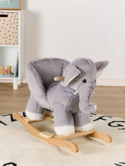 Gyngeheste & -Dyr-CloudberryCastle Cloudberry Castle Gyngedyr Elefant Grå