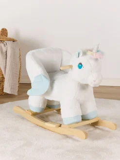 Gyngeheste & -Dyr-CloudberryCastle Cloudberry Castle Gyngedyr Enhjørning Hvid