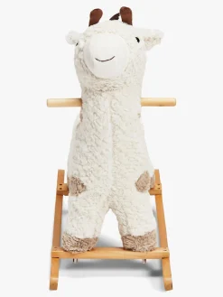 Gyngeheste & -Dyr-CloudberryCastle Cloudberry Castle Gyngedyr Giraf, Hvid